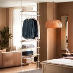 2dekans | SoBuy KLS15-WN Telescopisch Kledingrek -, Huis en Inrichting, Kasten | Kledingkasten, Ophalen of Verzenden, Zo goed als nieuw