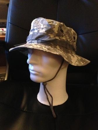 Bush hat leger hoed acu camouflage maat L (59), Kleding | Heren, Hoeden en Petten, Verzenden