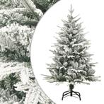 vidaXL Kunstkerstboom met sneeuw 120 cm PVC en PE groen, Nieuw, Verzenden