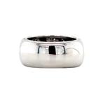 Witgouden ring met emaille en diamant 18 krt, Ophalen of Verzenden, Nieuw