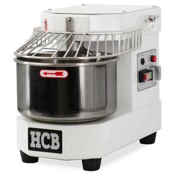 Horeca Spiraalkneder - 8 liter - wit - 230V - RVS - HCB beschikbaar voor biedingen