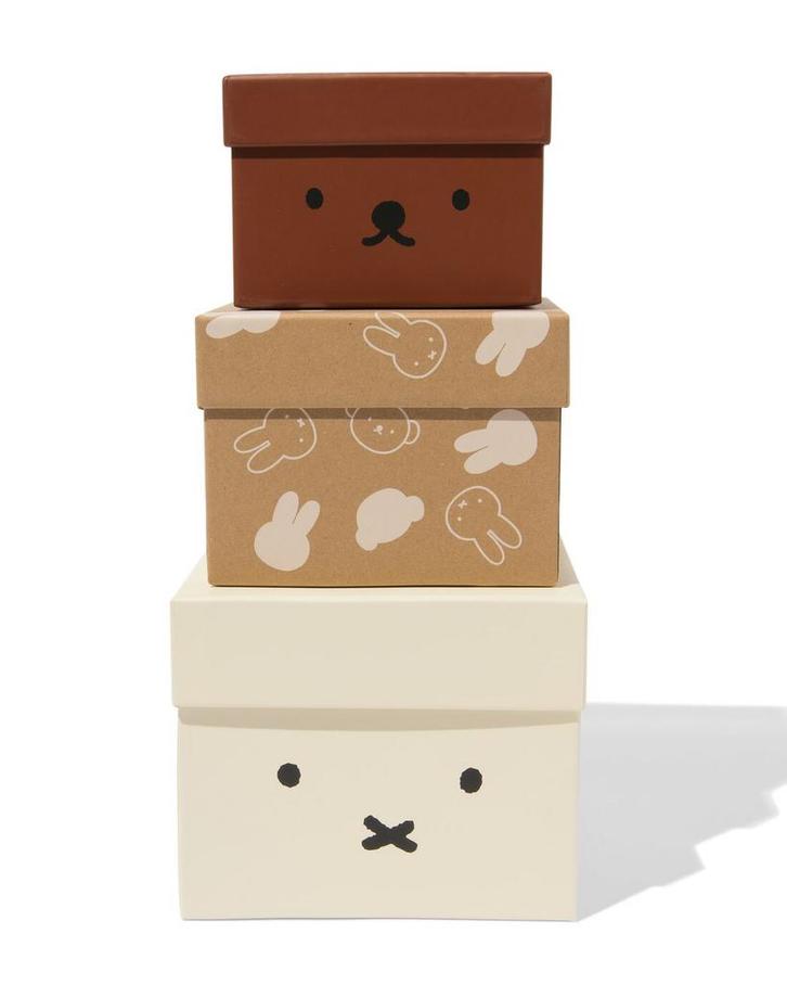 HEMA Nijntje opbergdoosjes karton - 3 stuks, Huis en Inrichting, Kasten | Overige, Nieuw, Verzenden