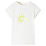 vidaXL Kindershirt 140 ecru, Verzenden, Nieuw