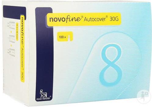 Novofine Autocover naald 8 mm 30G - 100 stuks, Diversen, Verpleegmiddelen, Nieuw, Verzenden