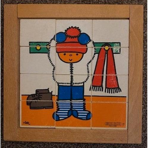 Educo Puzzel Kind met muts op (12 stukjes), Boeken, Schoolboeken, Nieuw, Verzenden