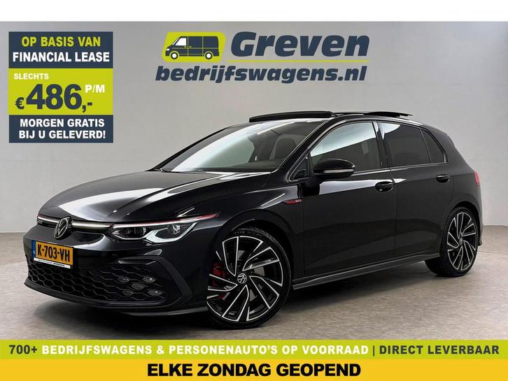 Volkswagen Golf 2.0 TSI GTI 245PK Pano Sfeerverlichting Cam, Auto's, Volkswagen, Te koop, Automaat, Financial lease, Benzine, Zwart