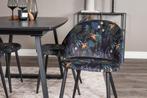 Eetkamerstoel - Meike - Bloemen - Fluweel - Jörn, Huis en Inrichting, Stoelen, Verzenden, Nieuw