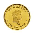 Gouden 100 gulden Nederlandse Antillen, Postzegels en Munten, Ophalen of Verzenden