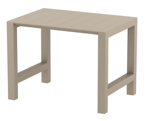 Bartafel - Vegas - Taupe - Uitschuifbaar 100/140 cm - Siesta, Tuin en Terras, Tuintafels, Nieuw, Verzenden