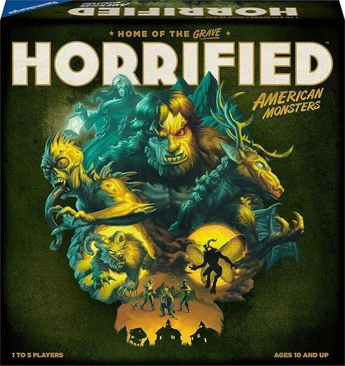 Horrified - American Monsters (Engels) | Ravensburger -, Hobby en Vrije tijd, Gezelschapsspellen | Bordspellen, Nieuw, Verzenden