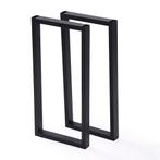 [en.casa] Stalen onderstel Møldrup set van 2 tafelpoot 56x27, Verzenden, Nieuw