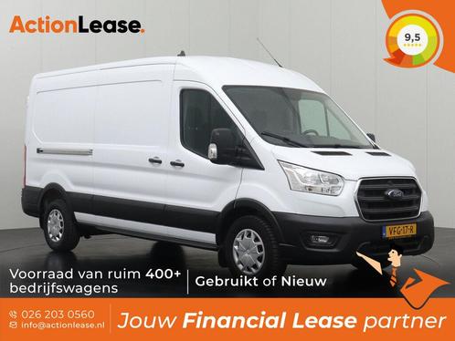Ford Transit L3 H2 2020 €250 per maand, Auto's, Bestelauto's, Dealer onderhouden, Te koop, Zwart, Handgeschakeld, Financial lease