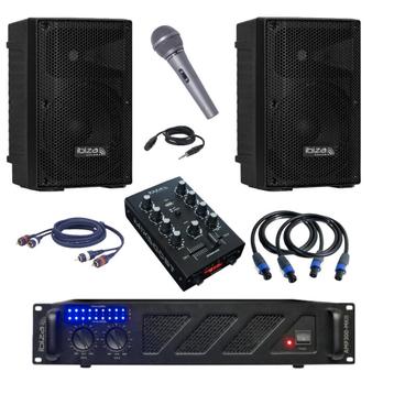 Pa beginners set 2 x 8Inch 480 Watt Max beschikbaar voor biedingen