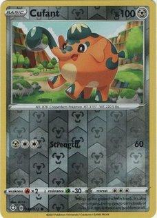 Cufant 049/072 reverse holo shining fates, Hobby en Vrije tijd, Verzamelkaartspellen | Pokémon, Losse kaart, Nieuw, Foil, Ophalen of Verzenden