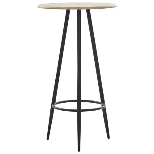 Bistrotafel 60x107cm Eiken | Tweedekansje | OP=OP (bartafel), Huis en Inrichting, Tafels | Statafels, Nieuw, Ophalen of Verzenden