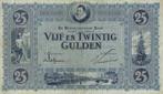 Bankbiljet 25 gulden 1927 Zeer Fraai, Verzenden