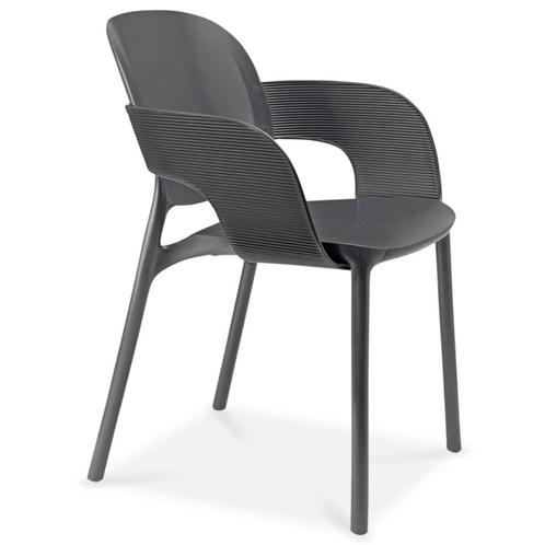 Designstoel Scab Hug Poltrona 2382 - Anthracite, Huis en Inrichting, Stoelen, Ophalen of Verzenden
