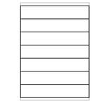 A4 etiketten 210 x 40 mm wit 100 vel Sorex, Verzenden, Nieuw, Sorex