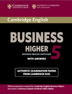 Cambridge English Business 5 Higher Students B 9781107610873, Boeken, Schoolboeken, Zo goed als nieuw