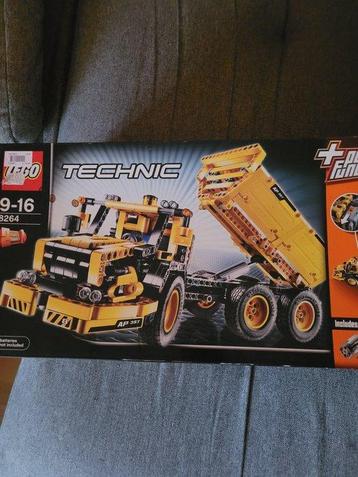 Lego Set - 8264 - Technic - 8264 Technic Dump Truck beschikbaar voor biedingen