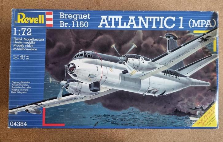 Revell 04384 Breguet Br. 1150 Atlantic 1 (MPA) 1:72 NL, Hobby en Vrije tijd, Modelbouw | Vliegtuigen en Helikopters, Revell, Verzenden