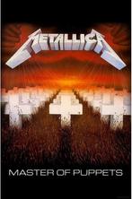 Metallica - Master of Puppets Textielposter off. merchandise, Nieuw, Ophalen of Verzenden, Poster, Artwork of Schilderij