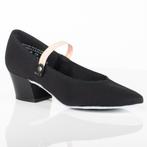 Academy Character Dansschoenen voor Dames N4561W zwart canva, Verzenden, Nieuw
