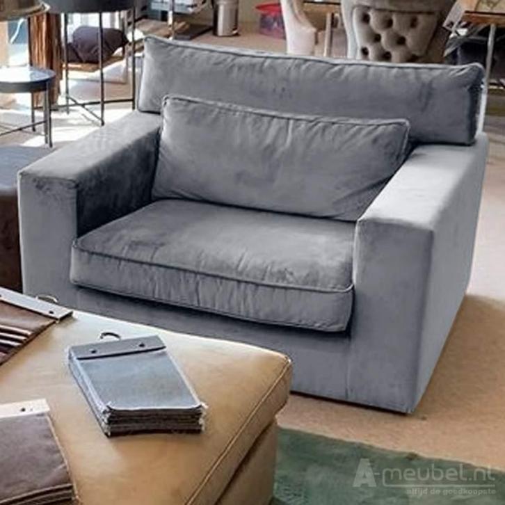 Oudenbosch Loveseat - loveseats - Zilver, Huis en Inrichting, Stoelen, Nieuw, Stof