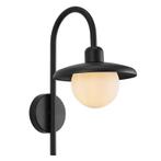 Zwarte buitenlamp klassiek, Berlo, IP44, Ophalen of Verzenden, Nieuw, Overige materialen, Wandlamp