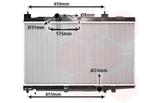 RADIATOR VOOR TOYOTA ECHO 2000-2003 164000N011, Ophalen of Verzenden, Nieuw