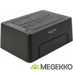 Delock 63957 USB Type-C 10 Gbps dockingstation voor 2 x SATA, Computers en Software, Harde schijven, Verzenden, Nieuw, DeLock