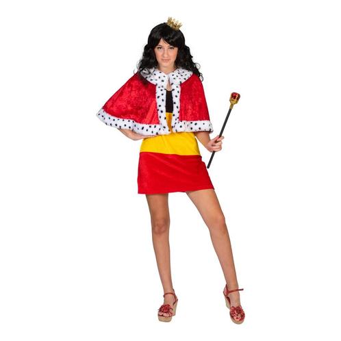 Kleine Koningin cape rood, Kleding | Dames, Carnavalskleding en Feestkleding, Nieuw, Ophalen of Verzenden