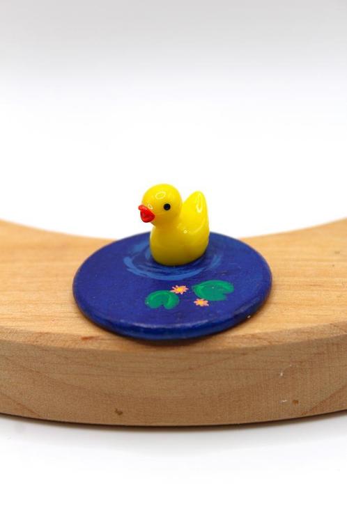 Jaarring steker Eendje, Kinderen en Baby's, Speelgoed | Houten speelgoed, Nieuw, Ophalen of Verzenden