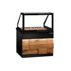 GGM Gastro | Warm buffet TORONTO - 1250mm - houten front - |, Verzenden, Nieuw in verpakking