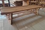Rockwood® Tuinbank Japan Massief Suar-Hout 2.20m, Tuin en Terras, Ophalen of Verzenden, Nieuw, Hout