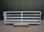 Metalen Landhek 5 buizen verzinkt - 200cm breed, Tuin en Terras, Ophalen of Verzenden, Nieuw