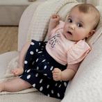 Dirkje-collectie Jurkje Dots (pink), Kinderen en Baby's, Babykleding | Maat 80, Nieuw, Meisje, Dirkje, Verzenden