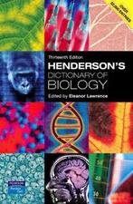 Hendersons dictionary of biology by Eleanor Lawrence, Boeken, Taal | Engels, Gelezen, Eleanor Lawrence, Verzenden
