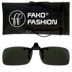 Fako Fashion® - Clip On Voorzet Zonnebril - Small - 125x33mm, Nieuw, Verzenden