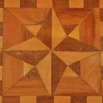 Wijntafel fraai ingelegd in schaaktafelachtige sfeer  ca 188, Antiek en Kunst, Antiek | Meubels | Tafels, Ophalen of Verzenden