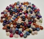 Gemengde edelstenen trommelstenen mix Gepolijste - Hoogte: 2, Verzamelen, Mineralen en Fossielen