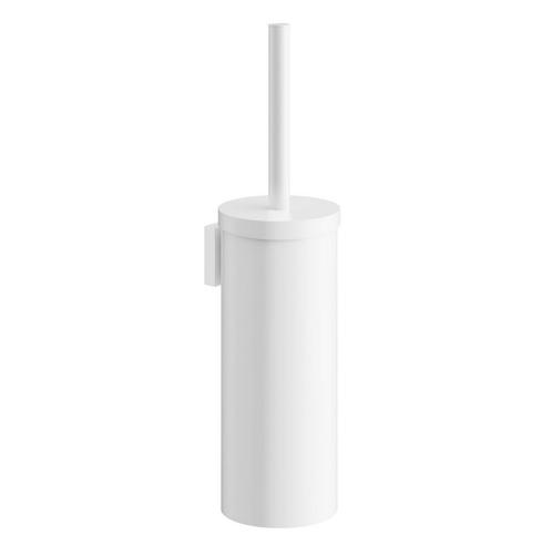 Toiletborstel met Wandhouder Smedbo House Mat Wit, Doe-het-zelf en Verbouw, Sanitair, Bad, Nieuw, Ophalen of Verzenden