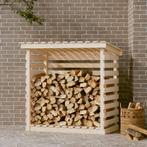 vidaXL Haardhoutrek 108x73x108 cm massief grenenhout, Huis en Inrichting, Verzenden, Nieuw