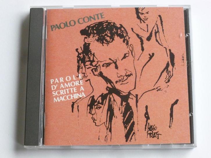Paolo Conte - Parole d Amore scritte a Macchina, Cd's en Dvd's, Cd's | Pop, Zo goed als nieuw, Verzenden