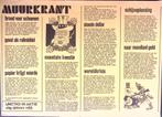 Muurkrant over globale economie op poster (lijst optie), Verzenden, Nieuw, Overige onderwerpen, Met lijst