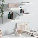 4x Wandschap Wit | Retourdeal | Stijlvol & Goedkoop!, Ophalen of Verzenden, Nieuw