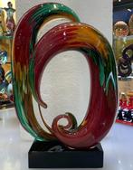 Cammozzo - sculptuur, Doppio sbuffo - 47 cm - Glas, Antiek en Kunst, Antiek | Glas en Kristal