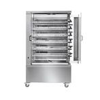 GGM Gastro | Gas kippengrill - 37,2kW - met 11 spiesen voor, Verzenden