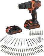 BLACK+DECKER BDCHD18BAFC-QW Accu Klopboormachine - 18V - 2, Huis en Inrichting, Woonaccessoires | Overige, Verzenden, Zo goed als nieuw