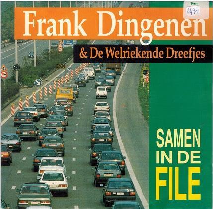 Single vinyl / 7 inch - Frank Dingenen - Samen In De File, Cd's en Dvd's, Vinyl Singles, Zo goed als nieuw, Verzenden